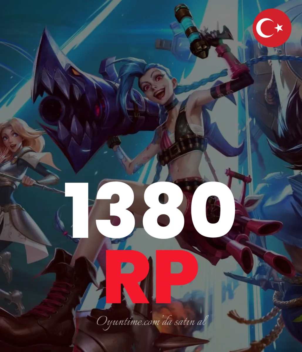 League Of Legends 1380 RP