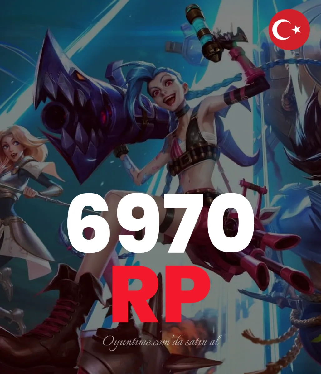 League Of Legends 6970 RP